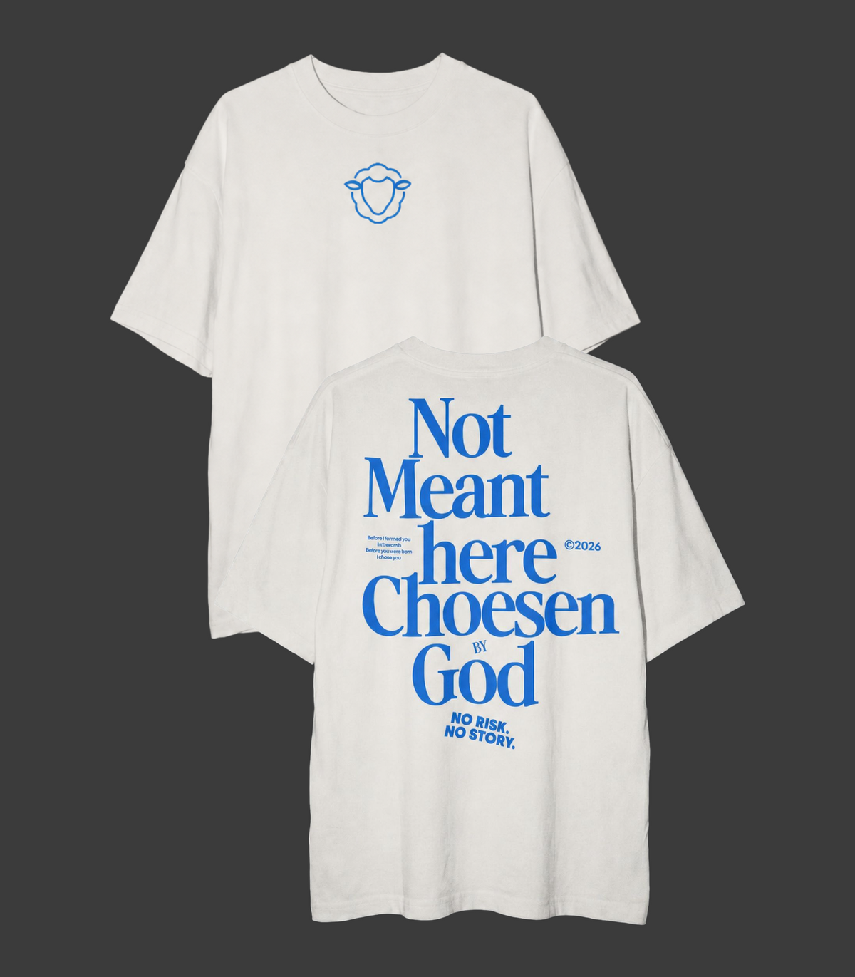 Camiseta Oversized O Escolhido