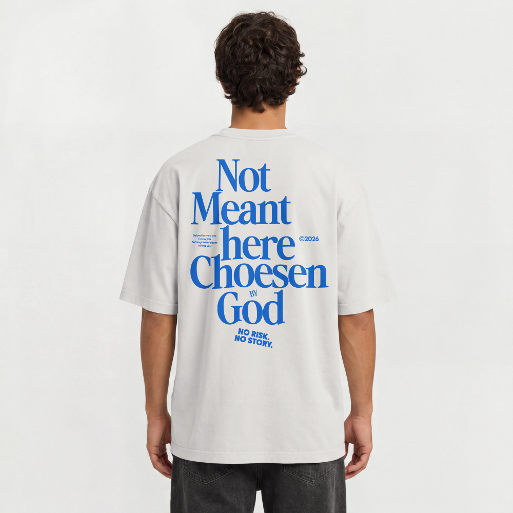 Camiseta Oversized O Escolhido