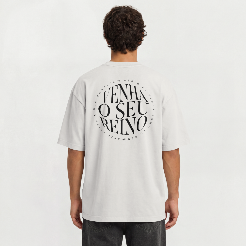Camiseta Oversized Venha ao Seu Reino