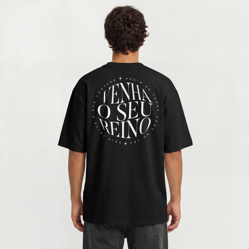 Camiseta Oversized Venha ao Seu Reino