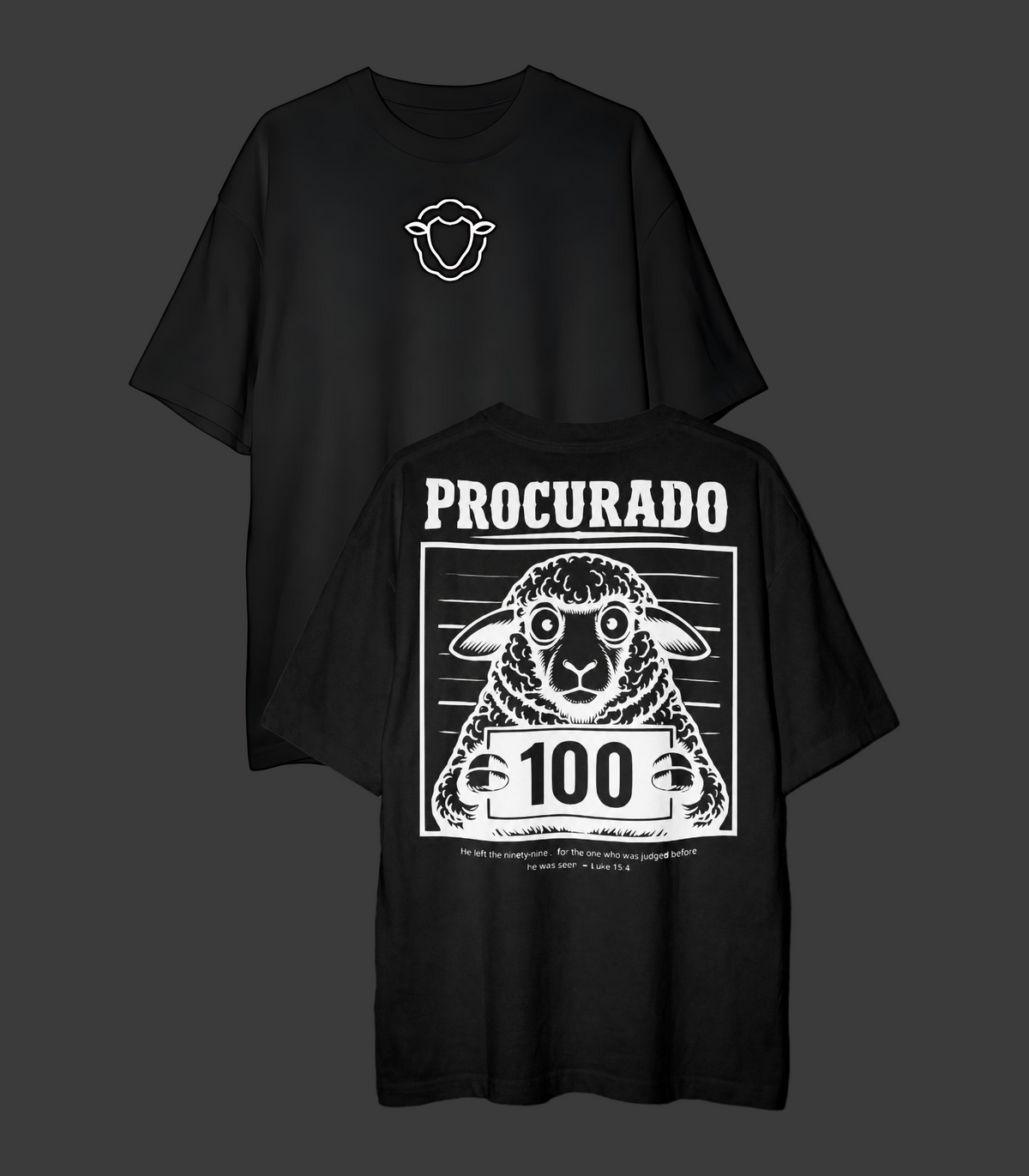 Camiseta Oversized O Procurado