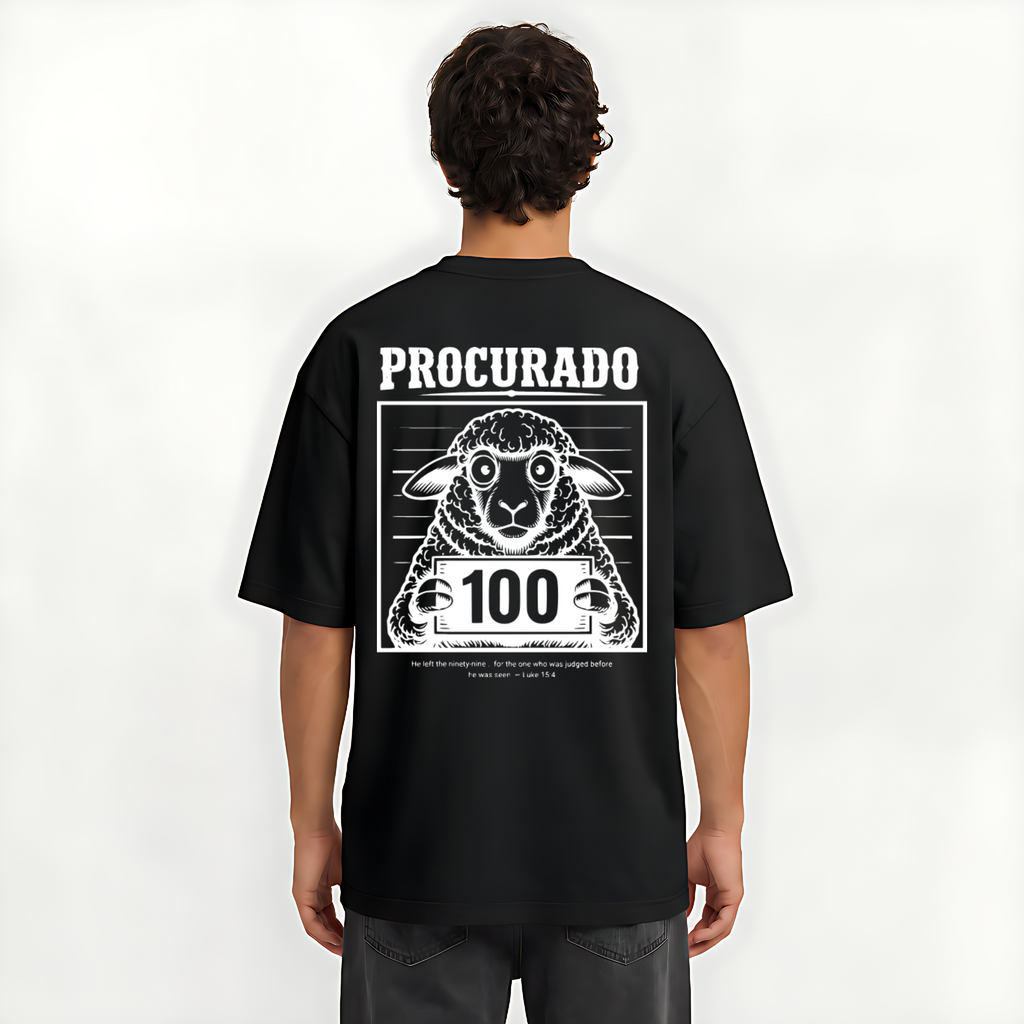 Camiseta Oversized O Procurado